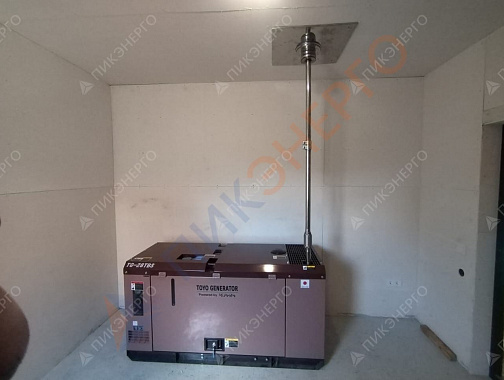 Подключение дизельного генератора Toyo TG-28TBS в доме Подключение дизельного генератора Toyo TG-28TBS в доме
